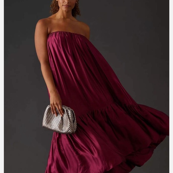 Anthropologie Samant Chauhan Tiered Bubble Dress NWT size XS - Picture 3 of 5